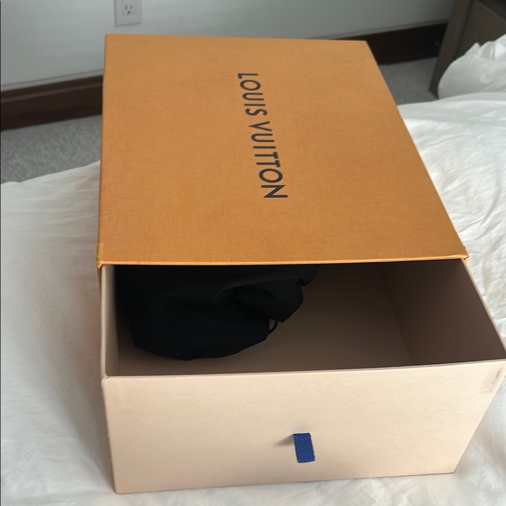 Louis Vuitton Orange Box with Black Dust Bag